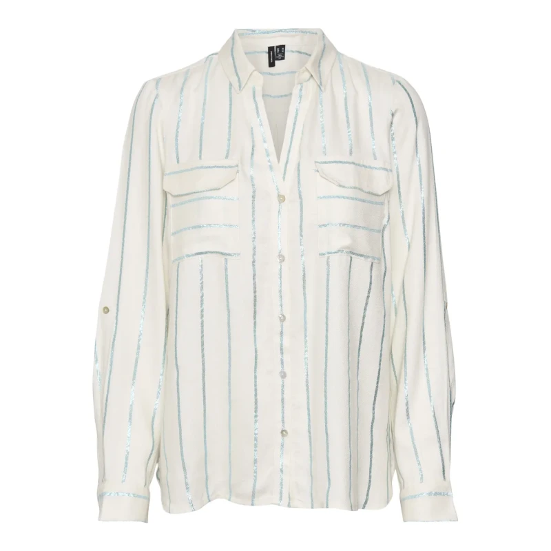 Image of Vero Moda Womens blouse Vero Moda Hana Beige Female XS