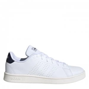 Image of adidas Advantage K Junior Trainers - White/Navy