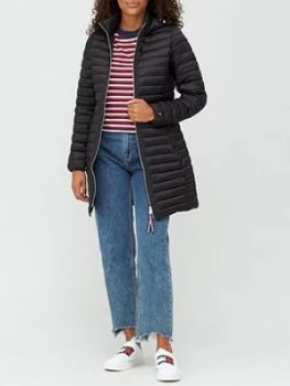 Image of Tommy Hilfiger Jade Eco Fill Coat - Black