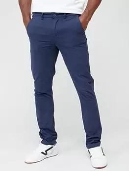 Image of Lyle & Scott Anfield Chino Pants - Navy, Size 32, Inside Leg Regular, Men