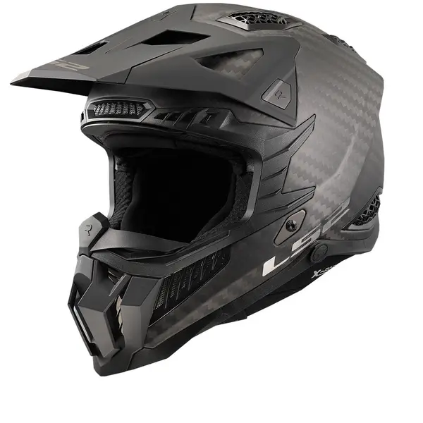 Image of LS2 MX703 C X-Force Matt Carbon-06 Offroad Helmet Size M