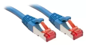 Image of Lindy Cat.6 S/FTP 1.5m networking cable Blue Cat6 S/FTP (S-STP)