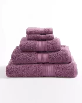 Image of Cotton Traders Pima Bath Sheet in Purple