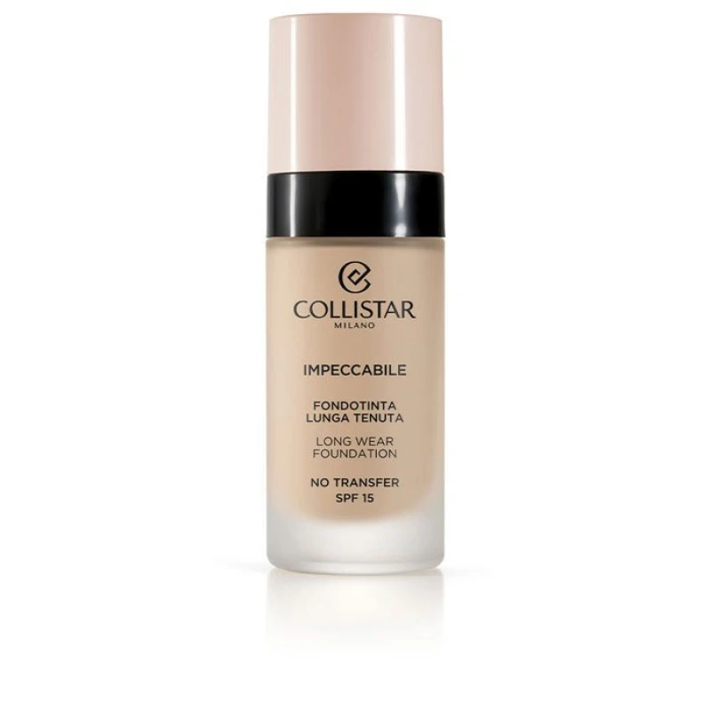 Image of Collistar Impeccabile Long Wear Foundation SPF15 30ml - 2R Rosy Beige
