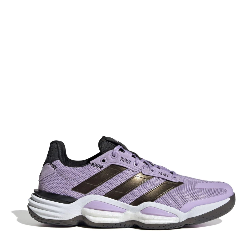 Image of adidas Stabil 16 Handball Trainers Womens Plum/Blk/Wte female 4 (36.7)