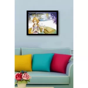 Image of SC1268 Multicolor Decorative Framed MDF Painting