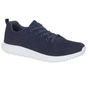 Image of Dek Unisex Adults Freeway Memory Foam Trainer (3 UK) (Navy)
