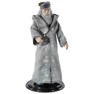 Image of Noble Collection Albus Dumbledore BendyFig 7" Action Figure