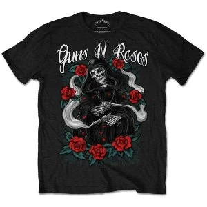 Image of Guns N' Roses - Reaper Unisex Large T-Shirt - Black