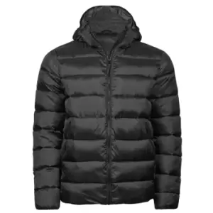 Image of Tee Jays Unisex Adult Lite Hooded Padded Jacket (S) (Black)
