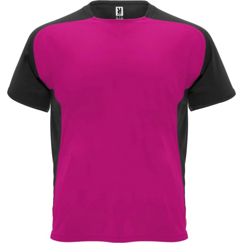 Image of ROLY Bugatti Short-Sleeved Sports T-Shirt in Fuchsia Size: 4 Years Fuchsia Unisex 4 Years