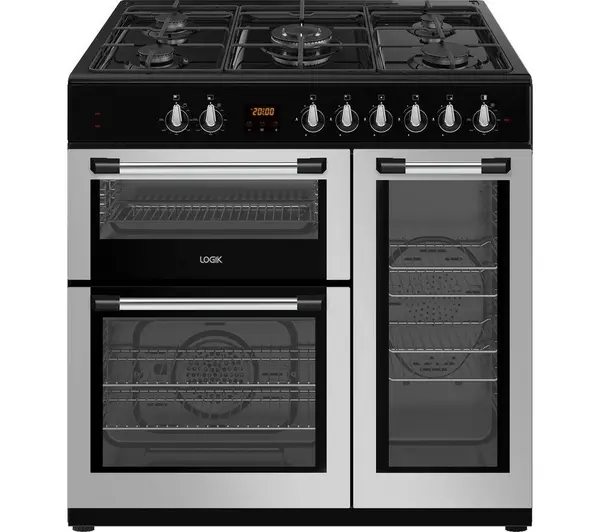 Image of Logik LRC90S21 90cm Dual Fuel Range Cooker
