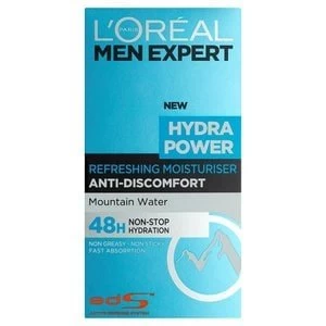 Image of LOreal Men Expert Hydra Power Refreshing Moisturiser 50ml