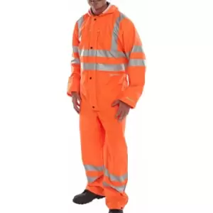 Image of Bseen pu coverall or med - Orange - Orange - Beeswift