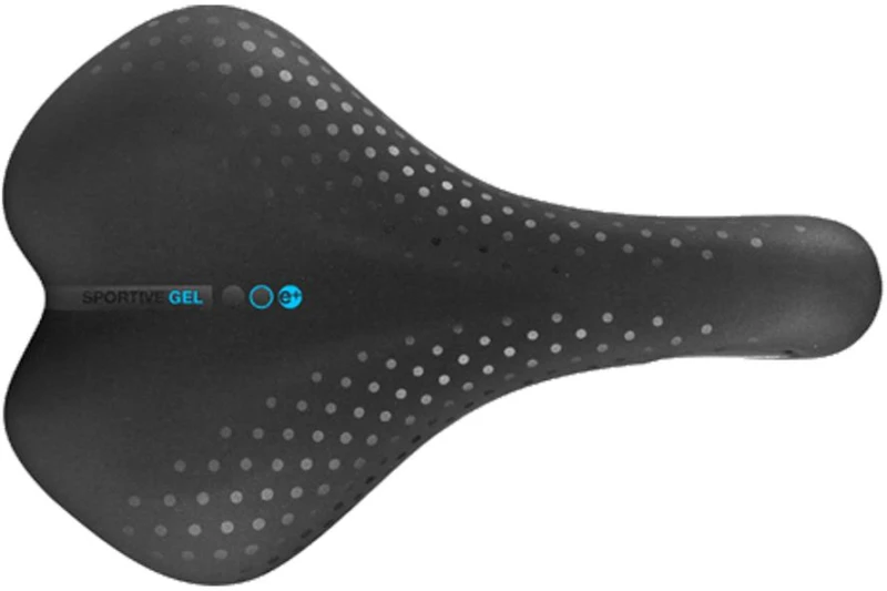 Image of Selle San Marco Bioaktive Sportive Gel Saddle S BLACK - Cycles UK