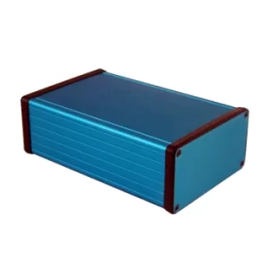 Image of Hammond 1455N1601BU Extruded Aluminium Enclosure 163 x 103 x 53mm Blue