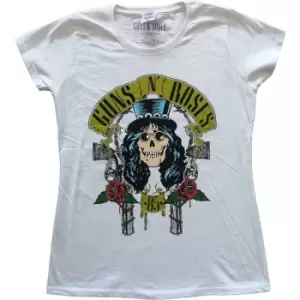 Image of Guns N' Roses - Slash '85 Ladies XX-Large T-Shirt - White