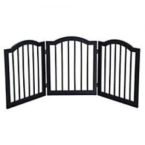 Image of PawHut Flat Gate Black 1545mm x 610 mm