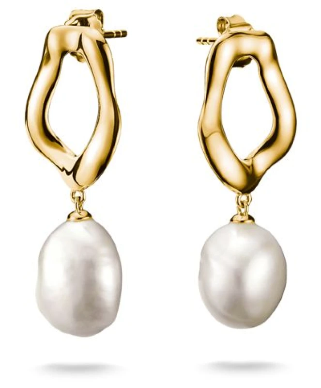 Image of Thomas Sabo H2322-430-14 Gold-plated Earrings With Jewellery