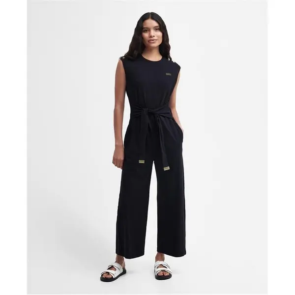 Image of Barbour International Bluford Jumpsuit - Black 14