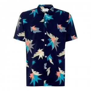 Image of Farah Vintage Tida Short Sleeve Shirt - Yale 996