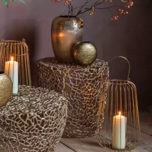 Image of Crossland Grove Gothenburg Side Table Gold