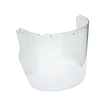 Image of V-GARD PROPIONATE MOULDED VISOR CLEAR - Clear - MSA