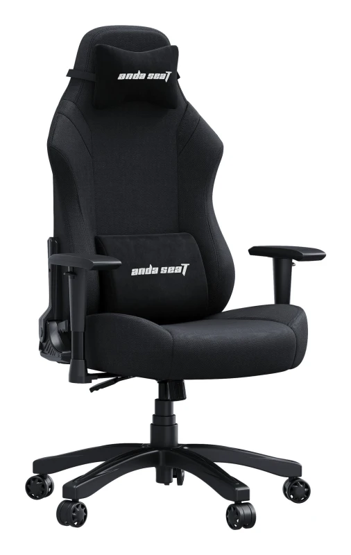 Image of Anda Seat Anda seaT Luna Premium Large Gaming Chair - Black Fabric - (EU Version) AD18-56-B-F