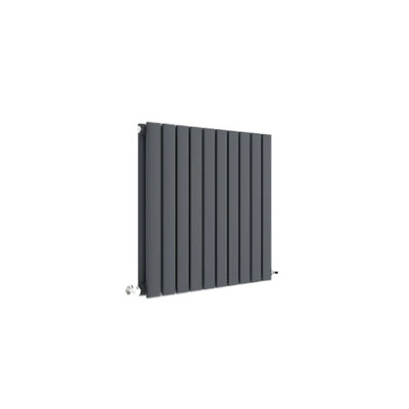 Image of Aspire Aspire - Hudson Reed Sloane Double Designer Horizontal Radiator 600mm h x 586mm w - Anthracite PWHLA55D