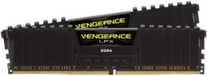 Image of Corsair Vengeance BLACK LPX 32GB 2x16GB DDR4 3600MHz Memory - CMK32GX4M2D3600C18
