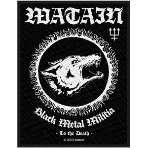 Image of Watain - Black Metal Militia Standard Patch