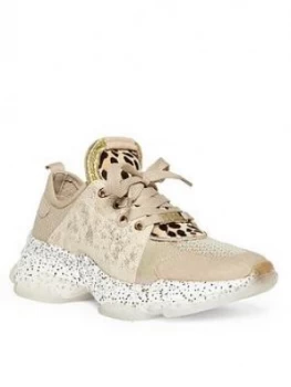 Image of Steve Madden Mescal Trainer - Gold Print