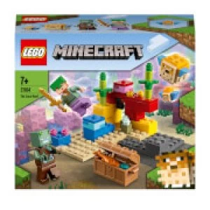 Image of LEGO Minecraft: The Coral Reef (21164)