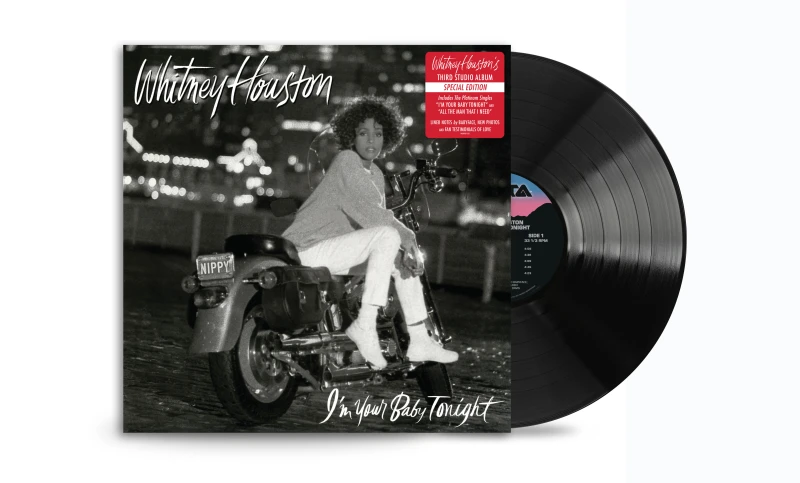 Image of Whitney Houston I'm Your Baby Tonight [Special Edition] Vinyl LP Black unisex