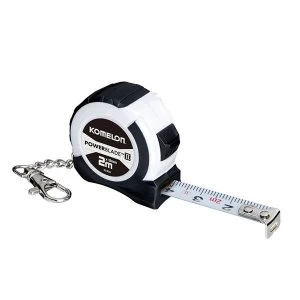 Image of Komelon PowerBlade II Pocket Key Ring Tape 2m/6ft (Width 13mm)