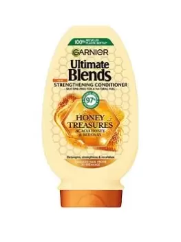 Image of Garnier Garnier Ultimate Blends Honey Treasures Strengthening Vegan Conditioner For Damaged Hair Enriched With Acacia Honey & Beeswax 400Ml