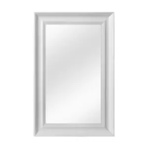 Image of Premier Housewares Urban Wall Mirror - Matt White