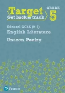 Image of Target Grade 5 Unseen Poetry Edexcel GCSE (9-1) Eng Lit Workbook