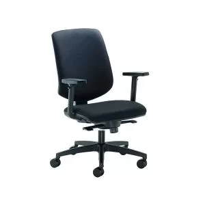 Image of Arista EOS High Back Operator Chair Black KF80305 KF80305