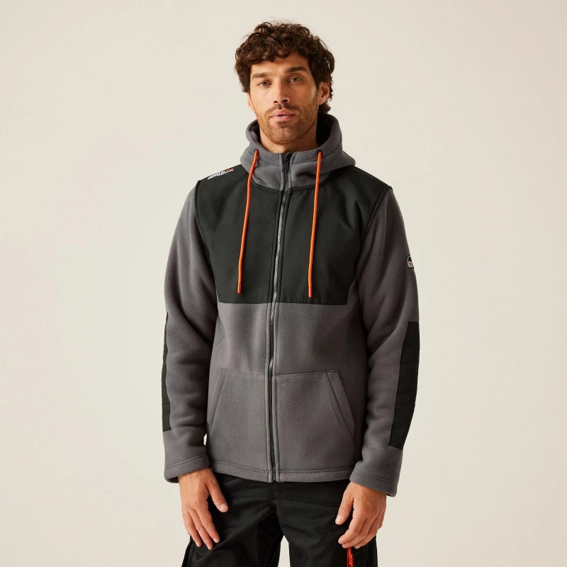 Image of Regatta garrison Hooded Jacket - Grey Grey M
