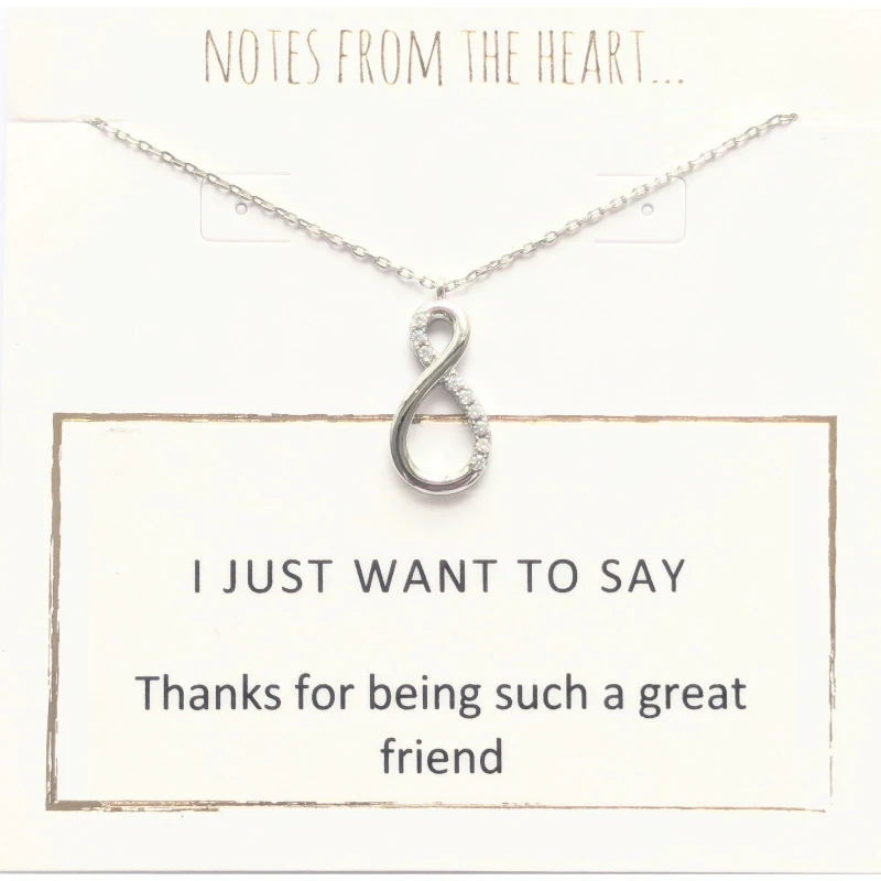 Image of Notes From The Heart NFTH I JUST WANT TO SAY Pendant Silver unisex one size