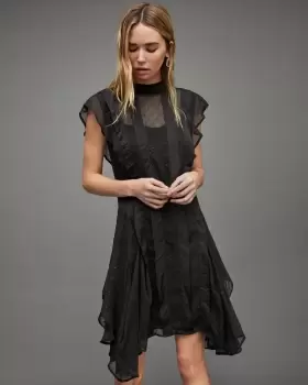 Image of AllSaints Fleur Shimmer Dress