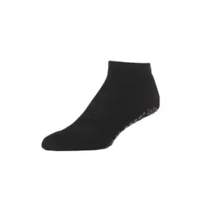 Image of Base 33 Mens Gripped Ankle Socks (L) (Black)