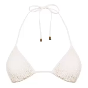 Image of Ted Baker Sunflower Crochet Bikini Top - Pink