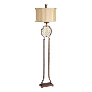 Image of 1 Light Floor Lamp British Bronze, E27
