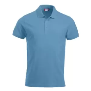 Image of Clique Mens Classic Lincoln Polo Shirt (XL) (Light Blue)