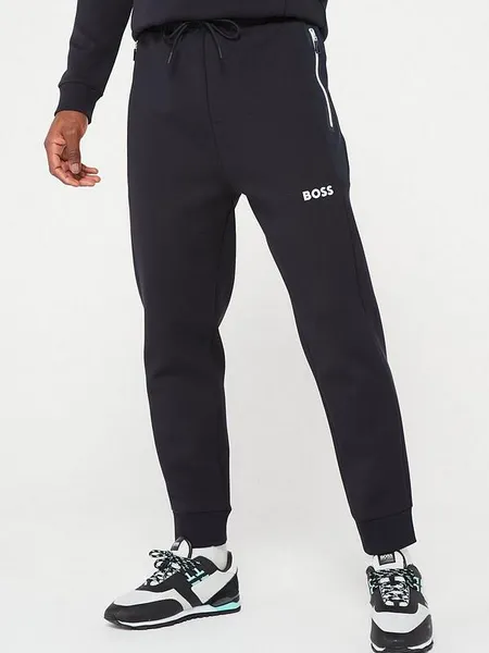 Image of Hugo 3D Moulded Logo Tracksuit Bottoms 3/4 Track Pants S Blue 29693418350