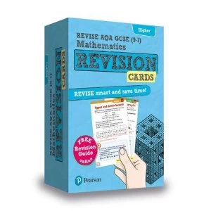 Image of Revise AQA GCSE (9-1) Mathematics Higher Revision Cards with free online Revision Guide Mixed media product 2017