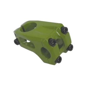 Image of Savage Front Load Ahead BMX Stem Green 50mm x 22.2mm x 1 1/8