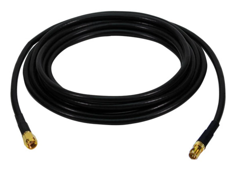 Image of LogiLink 5m RP-SMA M/F signal cable Black